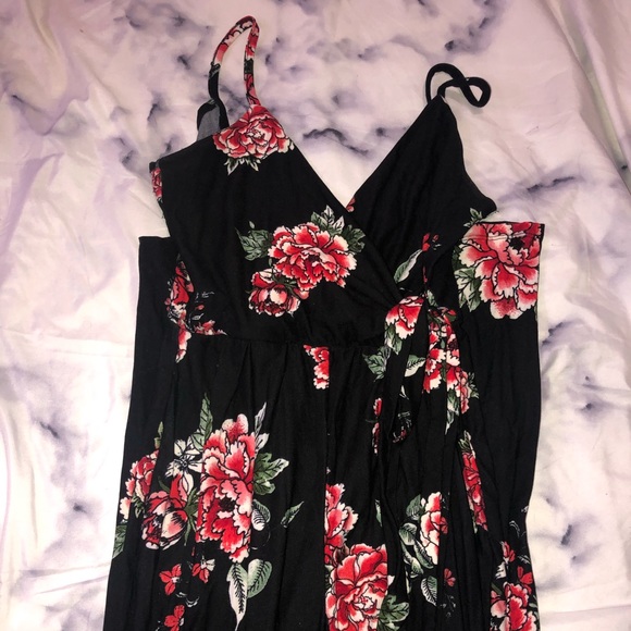 Derek Heart Pants - Floral romper